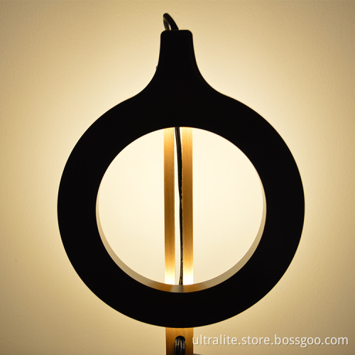 New Design Nordic Wood Base Led Lamp Magnifying Lamp